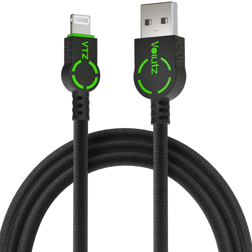 Equilibrium+ MFi Certified Lightning to USB Cable 1.8m/6ft - Volutz